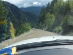 Bella Coola Hill, it's was easy for me. I just put my RAM Diesel exhaust brake on, shifted into 2nd gear, and only used my foot brake once or twice. The trailer brakes, well, they got hot!
