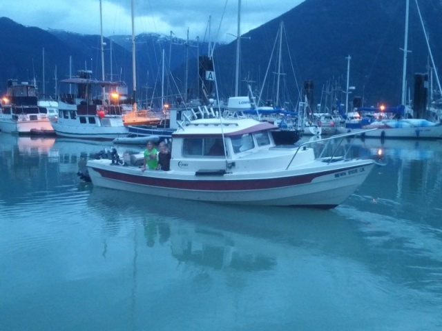 C-Dory in Bella Coola Harbor