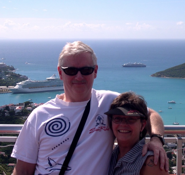 Tim and Pam from Drakes Seat, Saint Thomas, Virgin Islands 