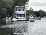 The group at Doug England\'s Boat House in Winona