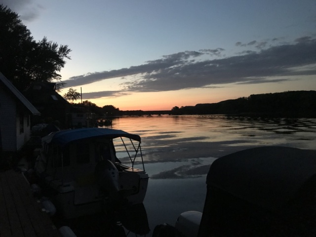 Sunset at Doug\'s Boathouse