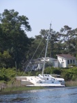 Abandonned tri on the ICW, SC.