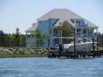 Another colorful home on the ICW.
