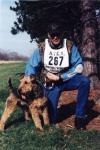 Valkyrie and Nick at the ATCA Hunting/Working Nationals