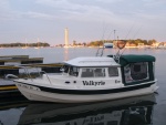 Quiet evening at South Bass Island between rain storms.  The canvas works great.