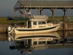 Reflections: Valkyrie at Kelly's Island, Lake Erie.