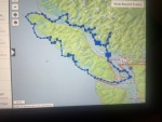Vancouver Island trip - complete track.