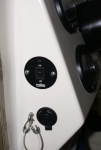 Wallas 1300 Install -DSC06159  Remote switch is mounted on the side of the helm where it is easy to reach from the helm seat, First Mate's seat, or v-berth.