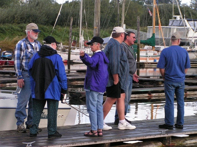 Brats on Dock