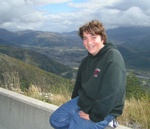 Austin at Viewpoint on Way to St Helens