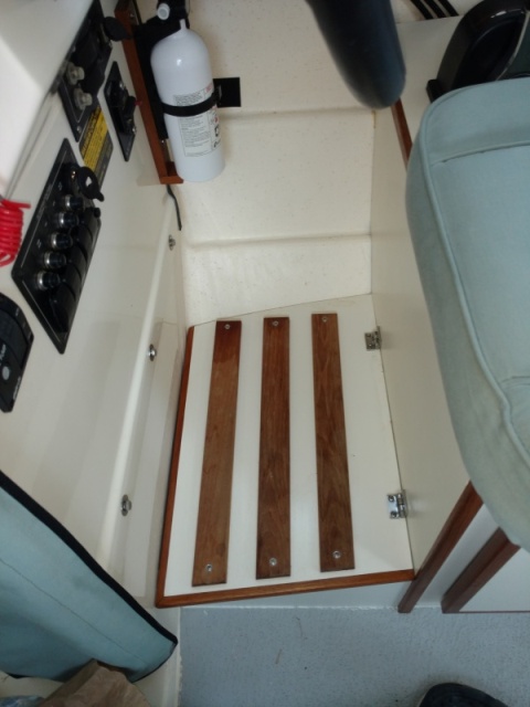 Teak Footwell Protector