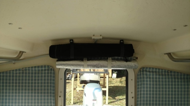 Aft Bulkhead Covers and Door Screen