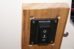 Boat Mods - Windlass Switch 08 New rocker switch.
