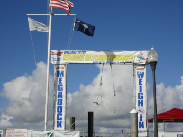 Made it in time for Charleston fishing tourney