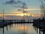 Fernandina Beach Marina sunset
