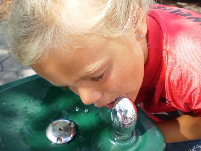 Boating makes Kiersten thirsty.