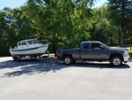 20160613 114455 boat purchased in Arkansas and towed to Washington.