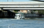 Discovery fitting under a bridge