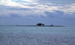 Island near the Bahia Honda Channel - shoal water