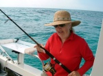 Joan, as fishing student
