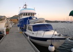 Loaded, ready to head to the San Juans (notice the boat we are towing - LOL)...