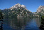 The Tetons, from Jenny Lake