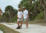 Hiking on Key Biscayne