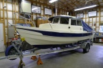 1 
Start of Refit & Restoration 2010 19foot C-Dory (name) 