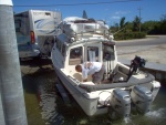 Launching Kurbit at Dodge Lake.