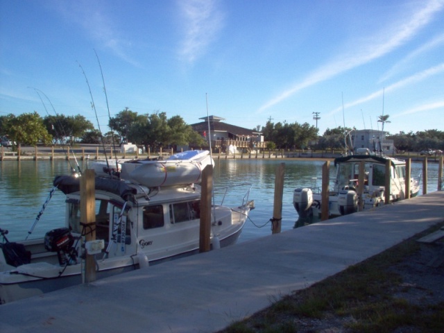 mooring at Bahia Honda State Park