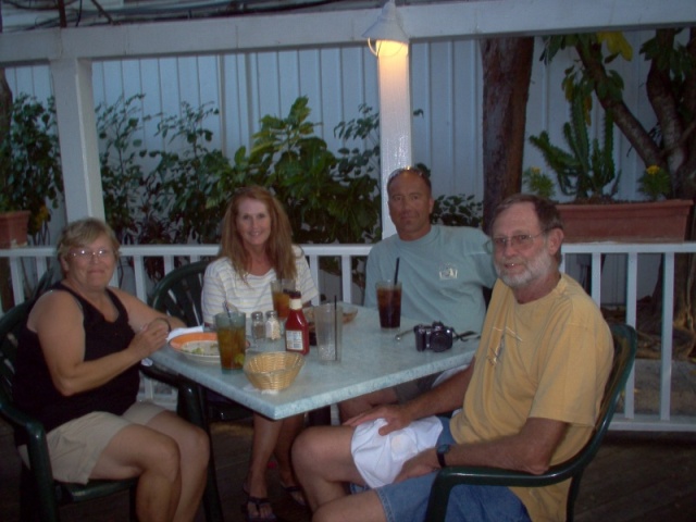 Lunch on Duval Street.