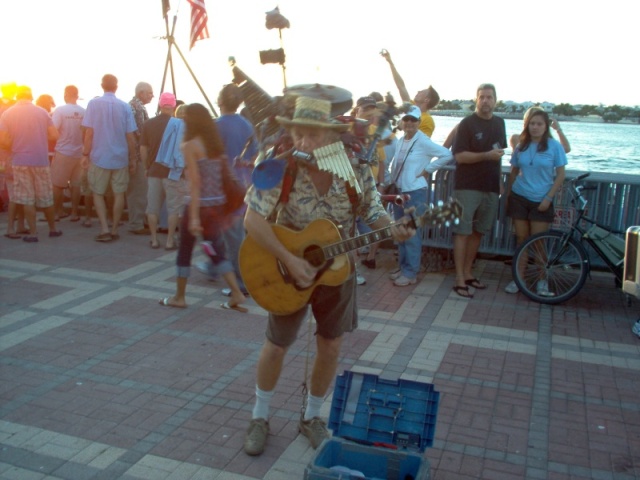 One Man Band, Mallory Square.