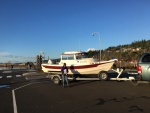 2/5/20 - At the Kalama, WA, ramp after our cruise.  This is a first-class facility.