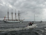 Spanish Tall Ship Coming in to Pensacola Bay 2009