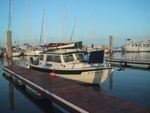 New dock at Marina de La Paz.