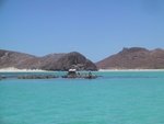 View from the boat at Ballandra