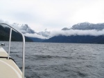 Heading up Jervis Inlet