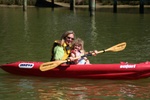 (Otter-BelleHavenMarina) Kathy and Claire enjoying Cod Creek by kayak
