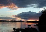 Just Your Average Sunset - Wallace Island 6-26-04