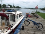 A tough day tied to the wharf at Edmonds lock.