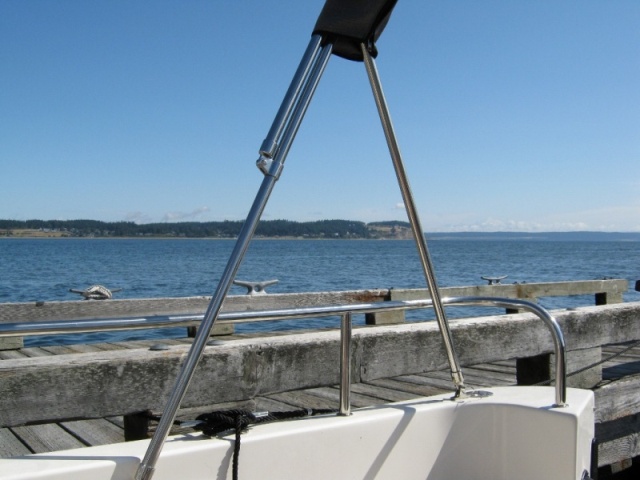 Penn Cover looking NE from Coupeville towards Oak Harbor.