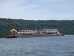 DSC02515 Old Subway cars headed down the Hudson going to make an artificial reef some where out in the Ocean