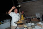 Chef Marc...conducting...Bananna Fosters