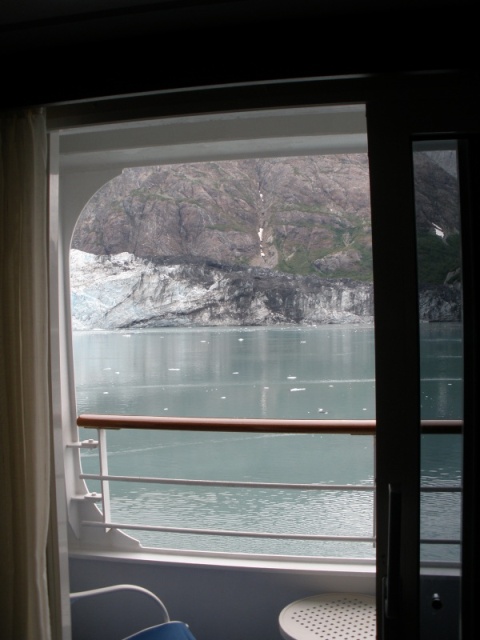 Glacier from our room 