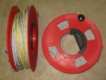 Inexpensive line reels.  Harbor Frt Tools.