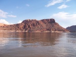 This is a view from where we beached C-Swell on the main channel Friday night just past Iceberg Canyon across from The Rincon.