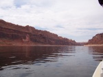 Heading down river below Iceberg Canyon.