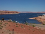 Looking down at Halls Creek boat ramp.