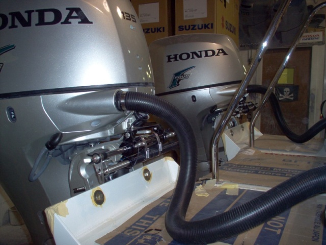 (Cygnet) Honda 135\'s Mounted