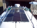 Added 2 more 15 watt solar panels,  total of 90 watts now